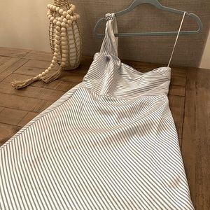 Asymmetrical, Seersucker, Banana Republic Dress